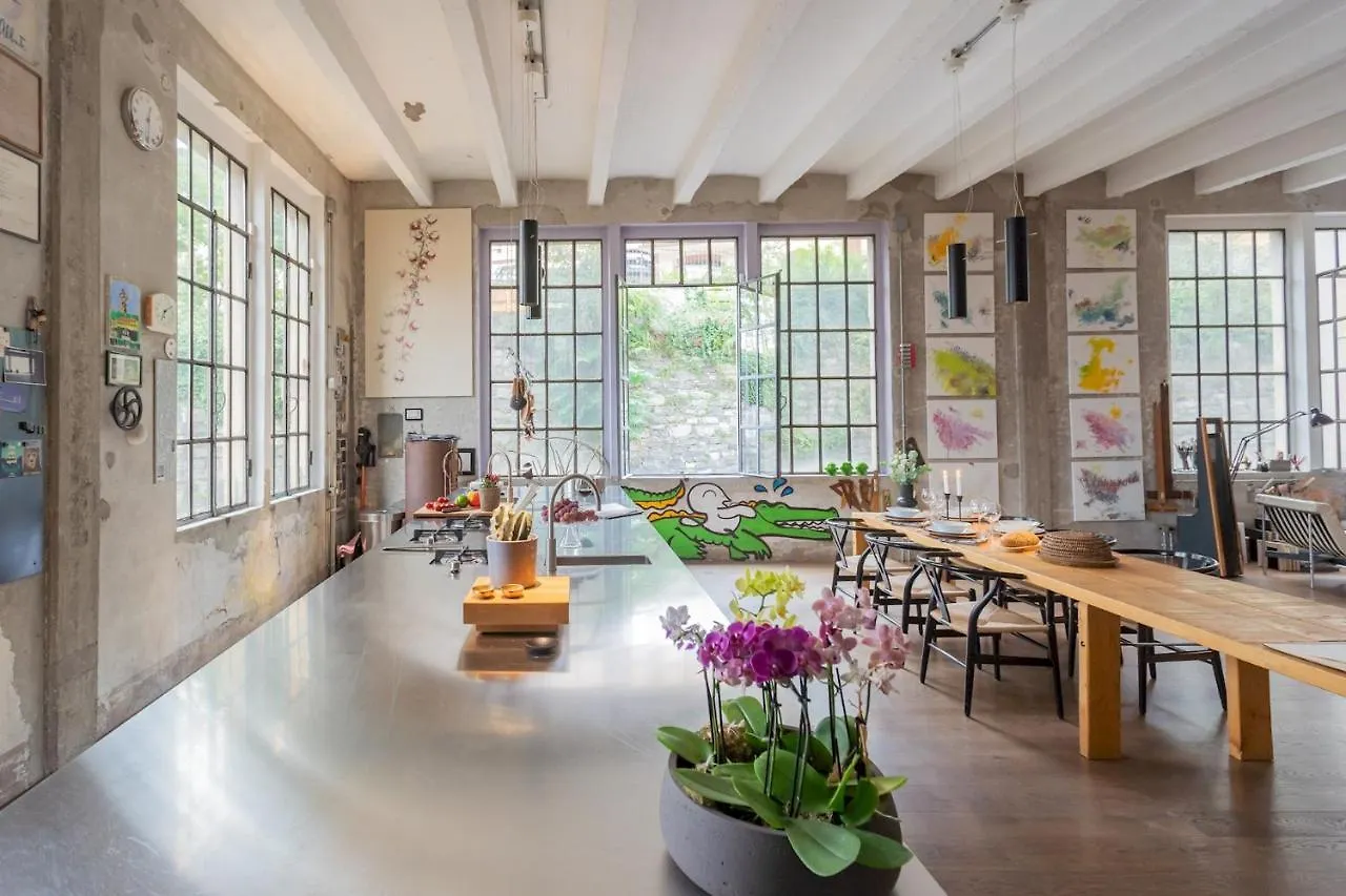 Design Loft With Private Parking By Rent All Como 0*,